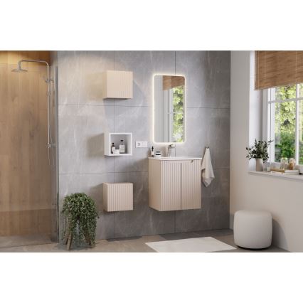 COMAD SKY 3 60CM DP ( E-8099-3-60 ) - Lavandino incassato SKY 61x40 cm ceramiche/bianco opaco