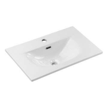 COMAD SKY 3 60CM DP ( E-8099-3-60 ) - Vasque à encastrer SKY 61x40 cm céramique/blanc mat