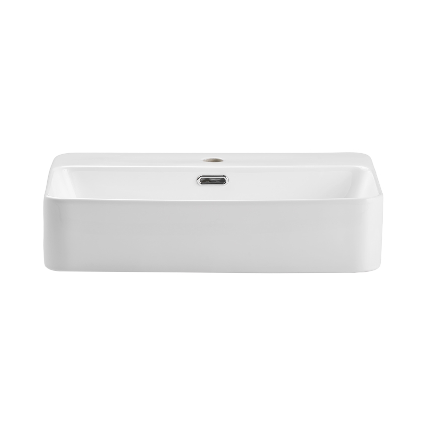 COMAD TRUST 2 BLANC (E-6282) - Lavabo à poser TRUST 55x38 cm céramique/blanc brillant