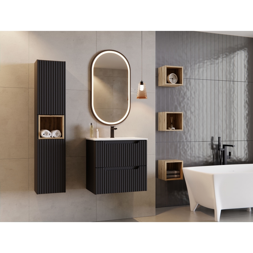 COMAD UM-2060RB DANCE 60 - Lavabo incasso DANCE 62x40 cm ceramica/bianco lucido