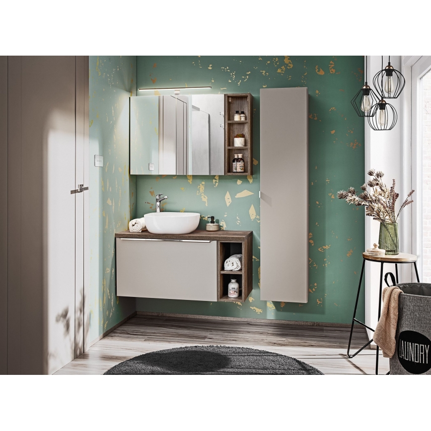 COMAD UM-6252 SMILE 40 DP - Lavabo da appoggio SMILE 41x41 cm ceramica/bianco lucido