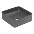 COMAD UM-6276 SLIM 40 GRIS DP - Lavabo à poser SLIM 37x37 cm céramique/gris mat