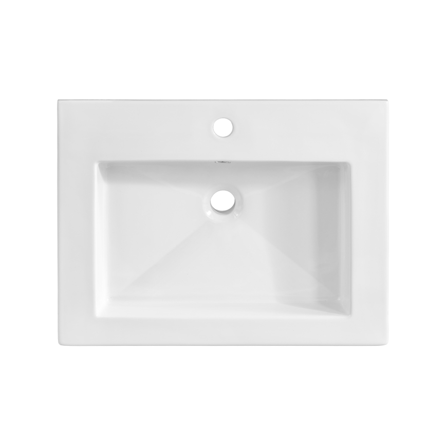 COMAD UM-8070 SPIRIT 60 DP - Lavabo da incasso SPIRIT 46x61 cm bianco
