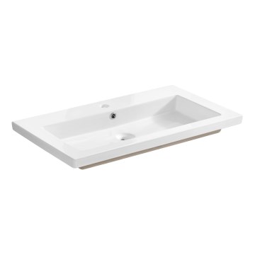 COMAD UM-8070 SPIRIT 80 DP - Einbauwaschbecken SPIRIT 46x81 cm weiß
