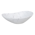 COMAD UN-LENA-MW17 - Lavabo à poser LENA 61,5x36 cm céramique/blanc mat