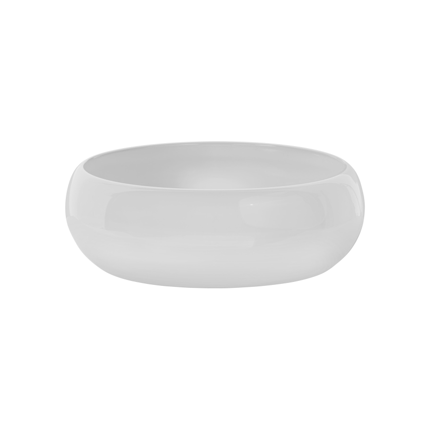 COMAD UN-WIKI-SW - Lavabo da appoggio WIKI diam. 36 cm ceramica/bianco lucido