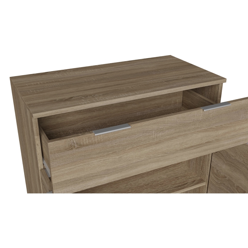 Commode HOPE 80x78x35 cm chêne sonoma