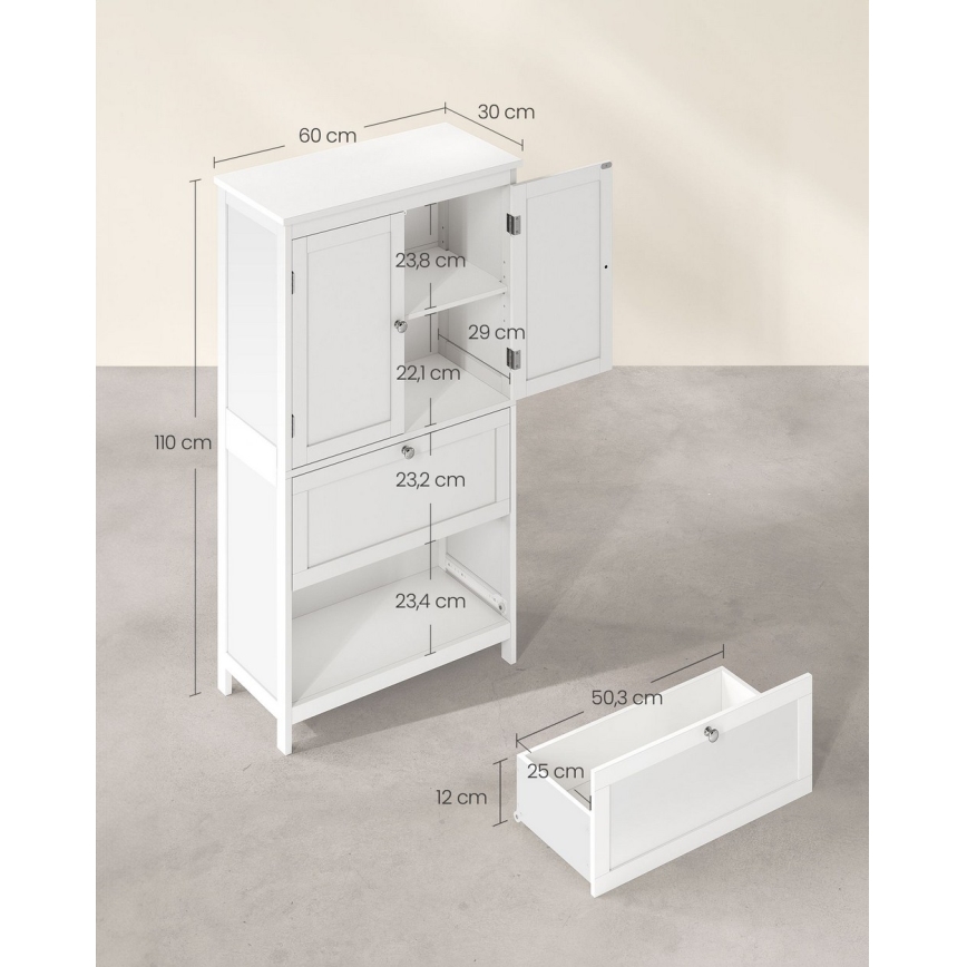 Commode MADAM blanche