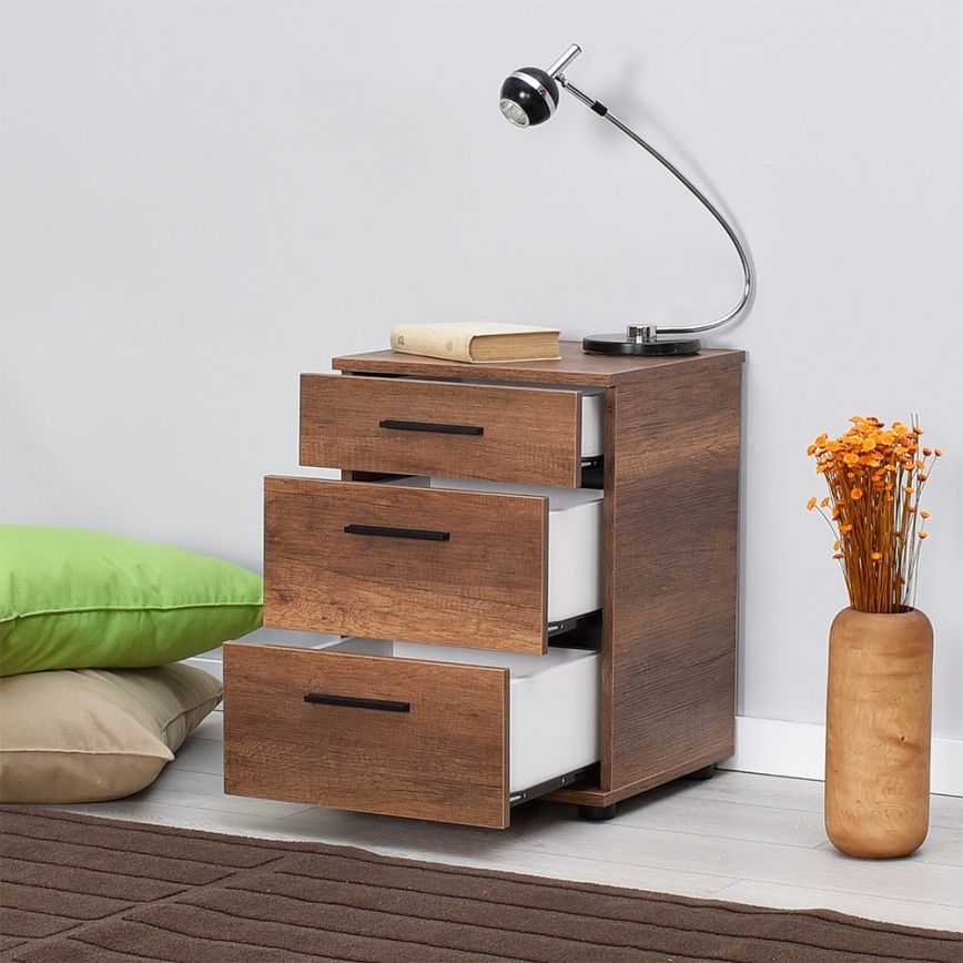 Comodino 57x40 cm marrone