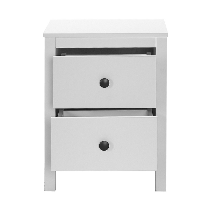 Comodino 61x46 cm bianco