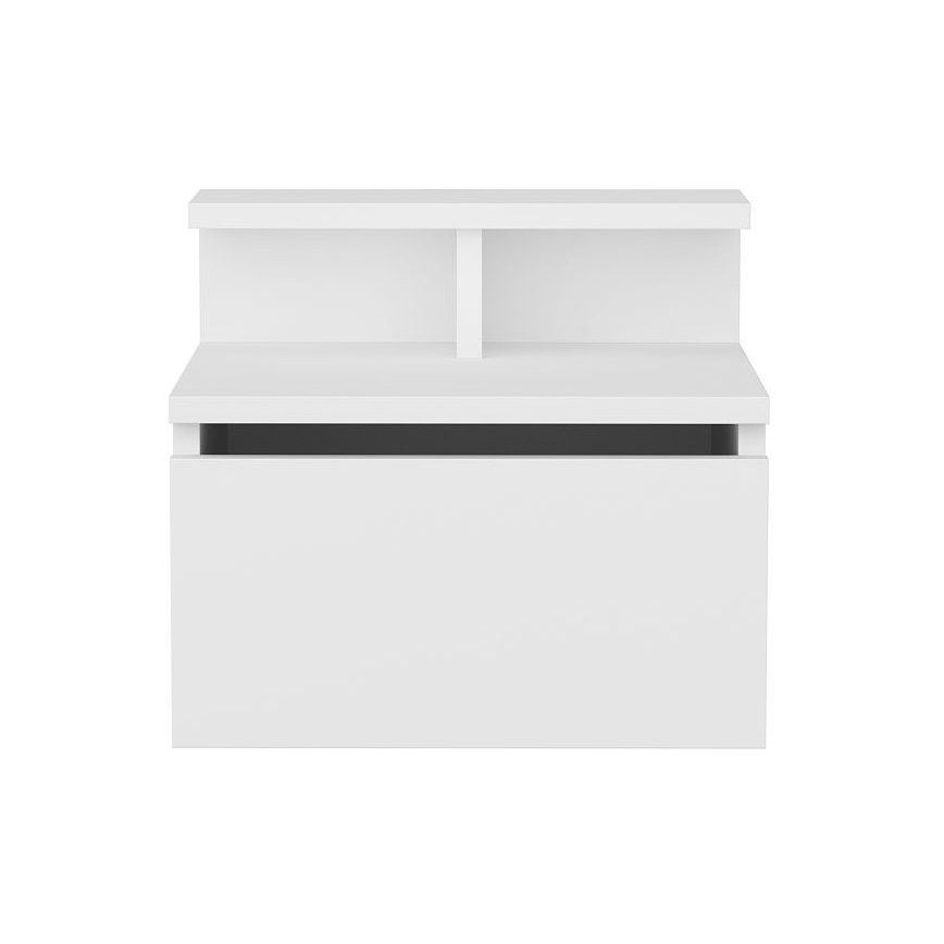 Comodino ALICE 39,8x35 cm bianco
