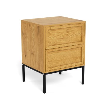 Comodino ALIN 46x40 cm marrone chiaro