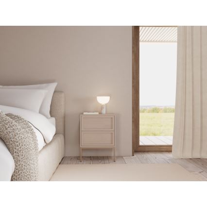 Comodino ALIN 46x40 cm tortora