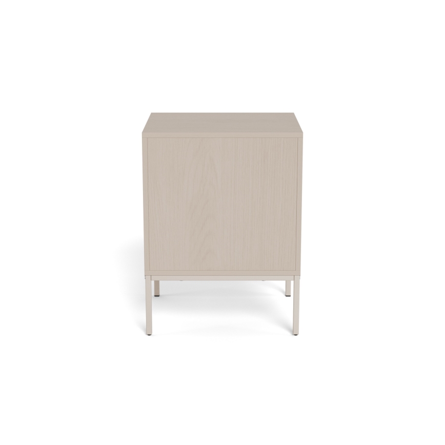 Comodino ALIN 46x40 cm tortora