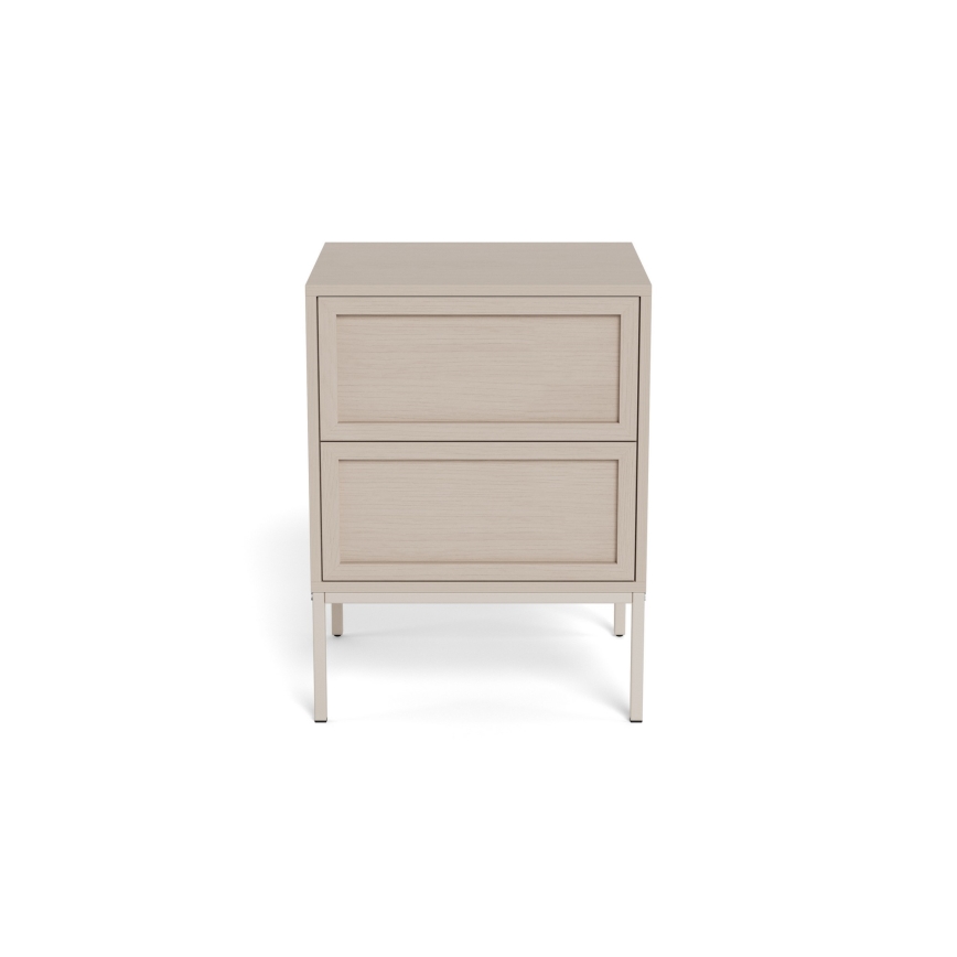 Comodino ALIN 46x40 cm tortora