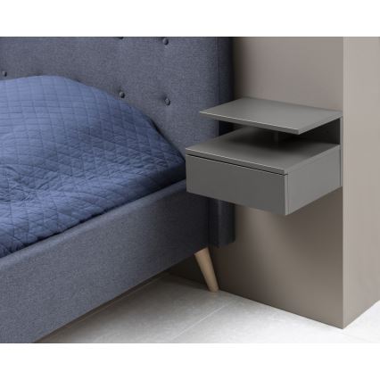 Comodino AVA grigio