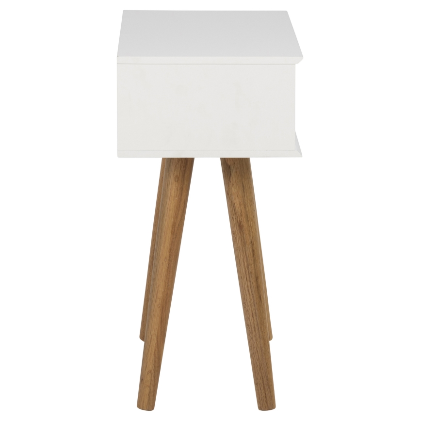 Comodino CARLY quercia/bianco