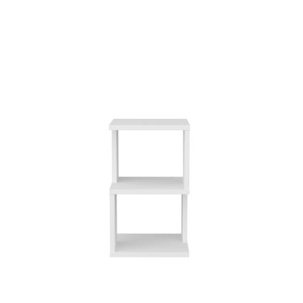 Comodino CARTER 49,4x29,6 cm bianco