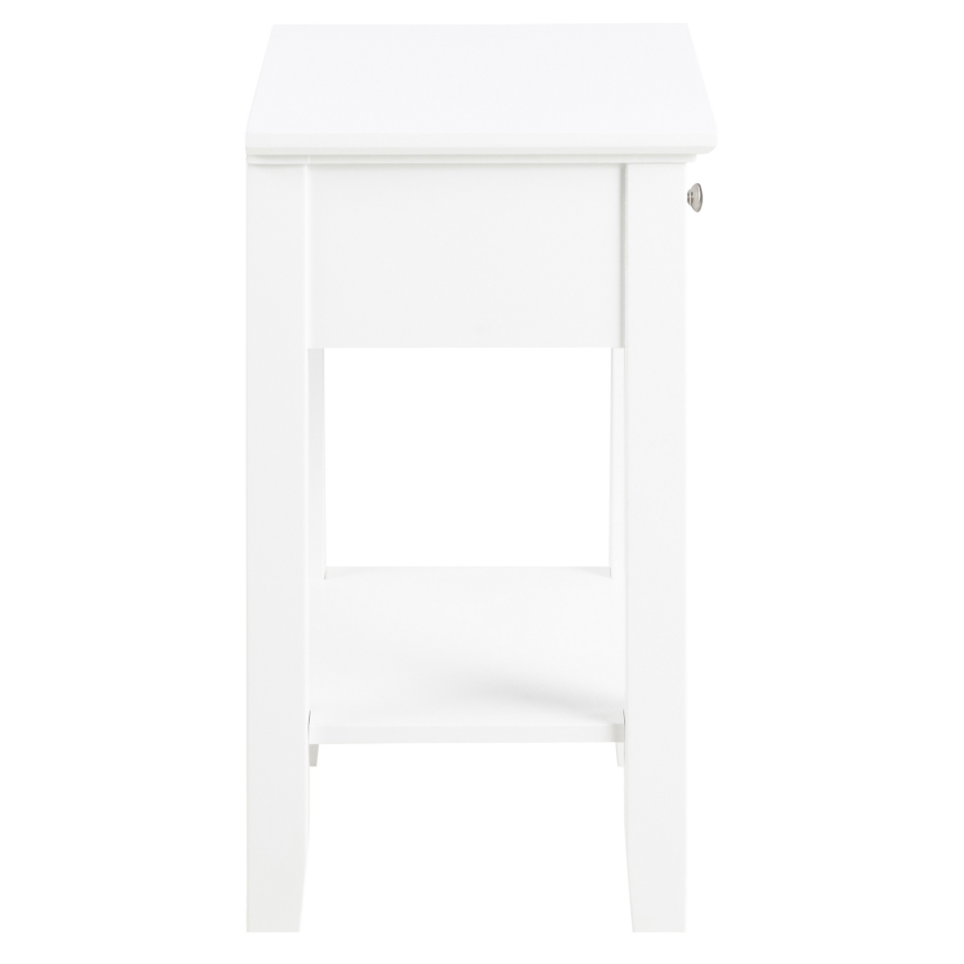 Comodino LARA bianco