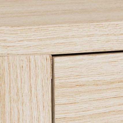 Comodino MADERA 46x30 cm rovere bianco
