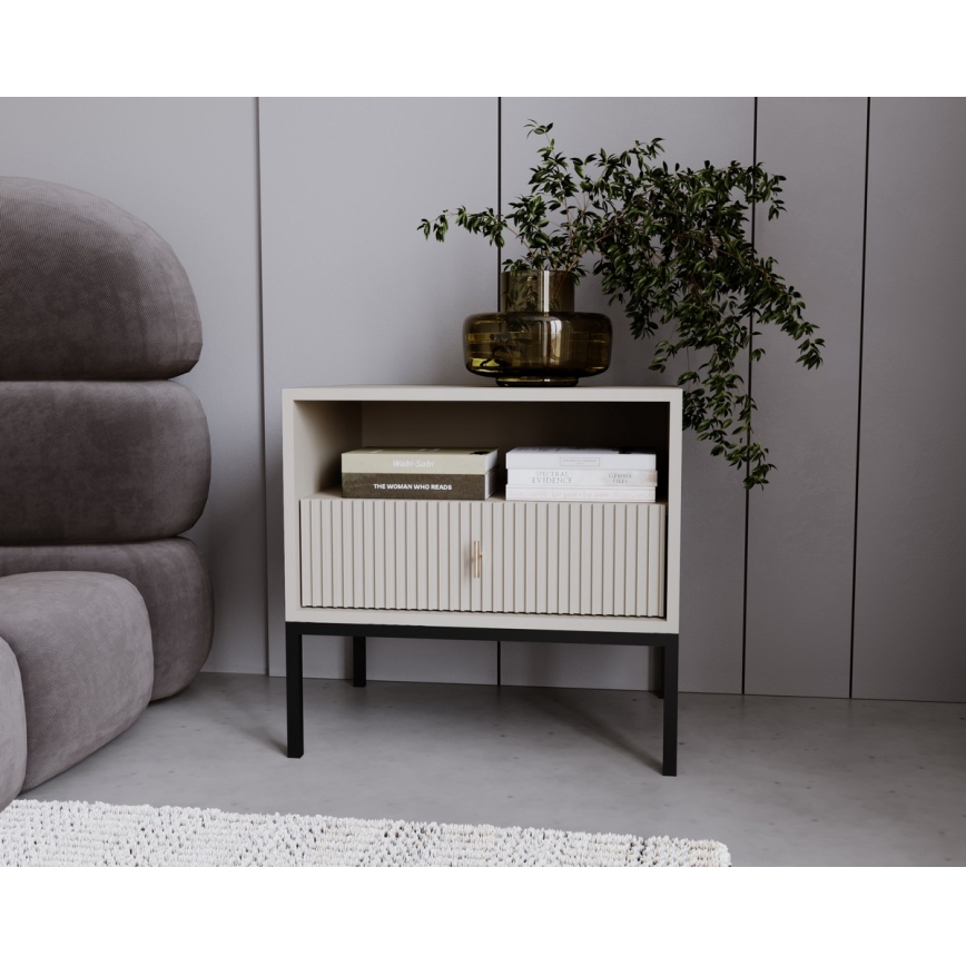 Comodino SUE beige/cashmere