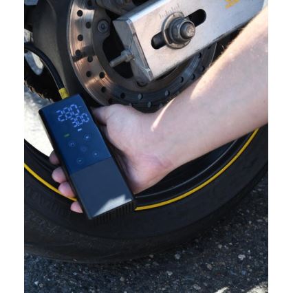 Compresseur de poche numérique 4000 mAh 5V noir