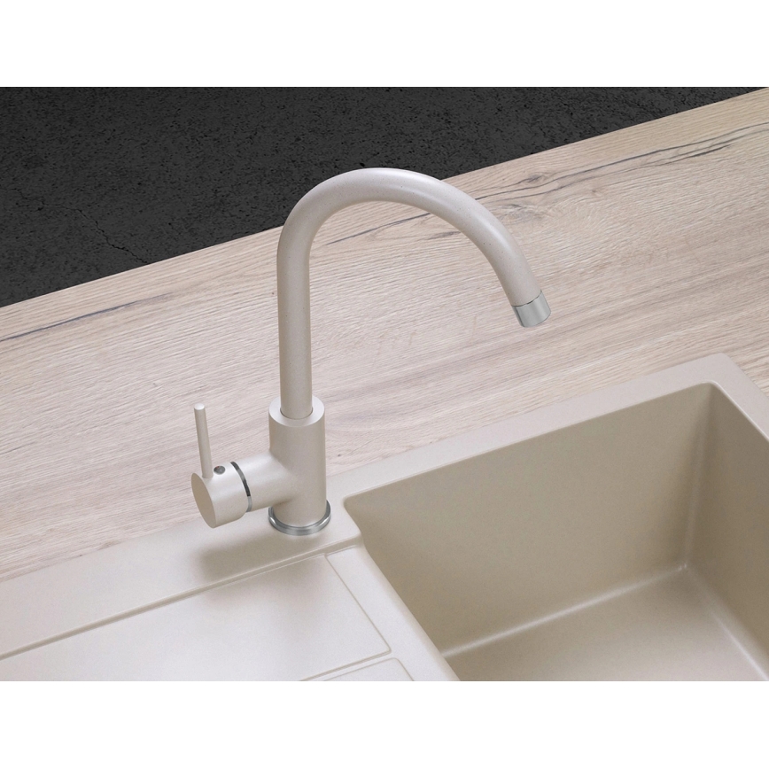 Concept BDG3334BE - Miscelatore per lavello 33,5 cm granito/beige