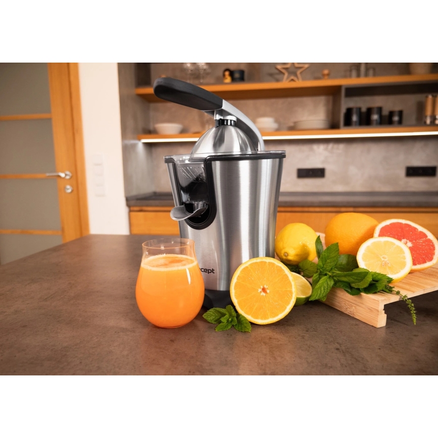 Concept CE3520 - Spremiagrumi a leva 0,75 l 160W/230V in acciaio inox