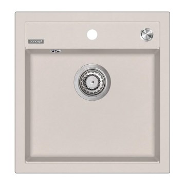 Concept DG00C50BE - Évier de cuisine CUBIS 49x51 cm granite/beige
