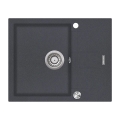 Concept DG05C45DG - Évier de cuisine CUBIS 50x62 cm granite/gris foncé