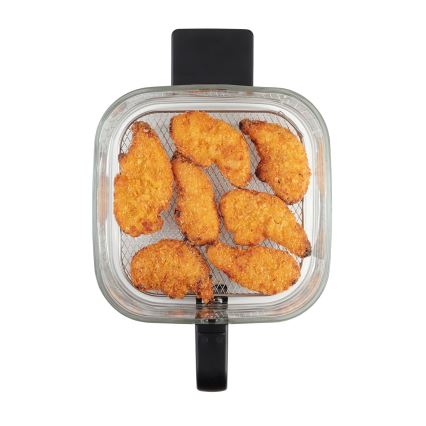 Concept FR5500 - Friggitrice a d'aria GLASS & FAST 5,5 l 1200W/230V nero