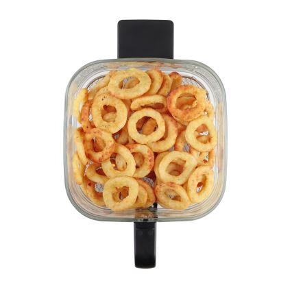 Concept FR5500 - Friggitrice a d'aria GLASS & FAST 5,5 l 1200W/230V nero