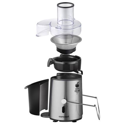 Concept LO7026 - Extracteur de jus centrifuge 1000W/230V noir/acier inoxydable