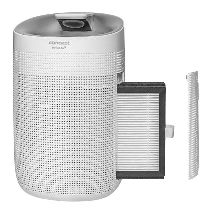 Concept OV1200 - Luftentfeuchter und Luftreiniger PERFECT AIR 1 l 45W/230V weiß
