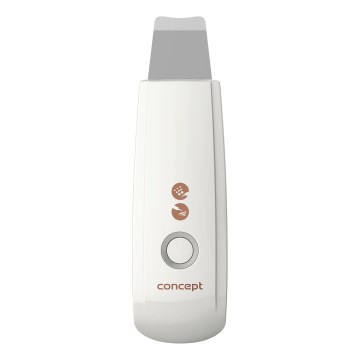 Concept PO2030 - Spatule cosmétique à ultrasons PERFECT SKIN 2,5W/5V USB 600 mAh blanc