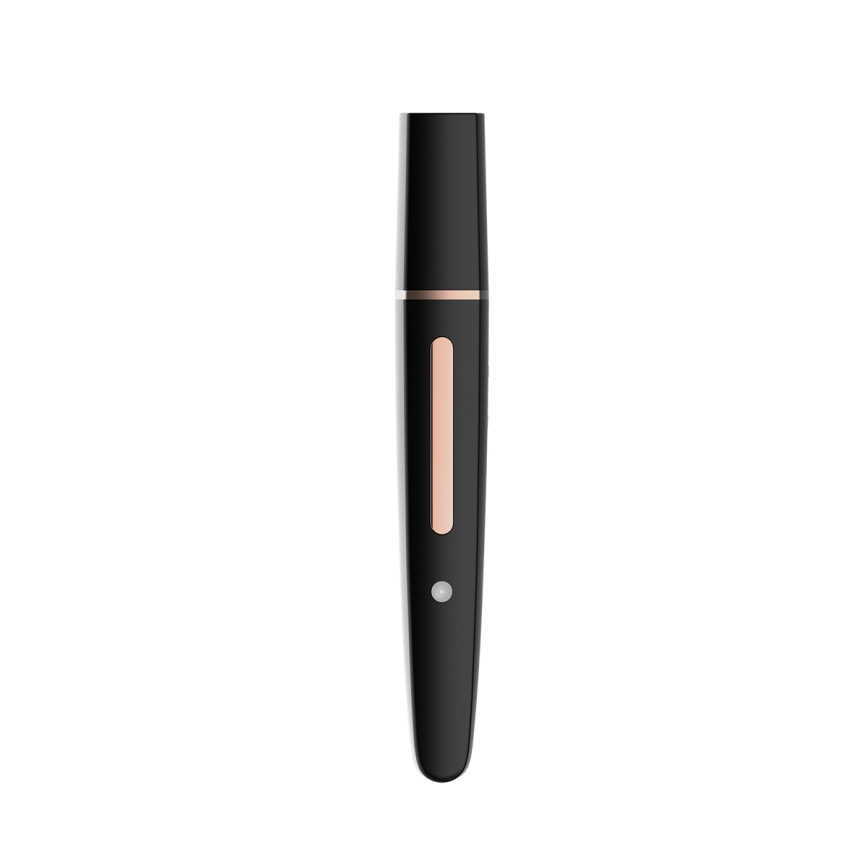 Concept PO2060 - Spatule cosmétique à ultrasons PERFECT SKIN 3,5W/5V USB 500 mAh IPX6 noir