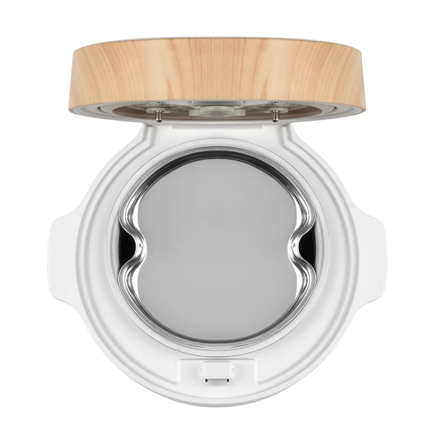Concept RE3030 - Cuiseur à riz numérique 2 en 1 380 W/230 V 1,5 l blanc/décor bois