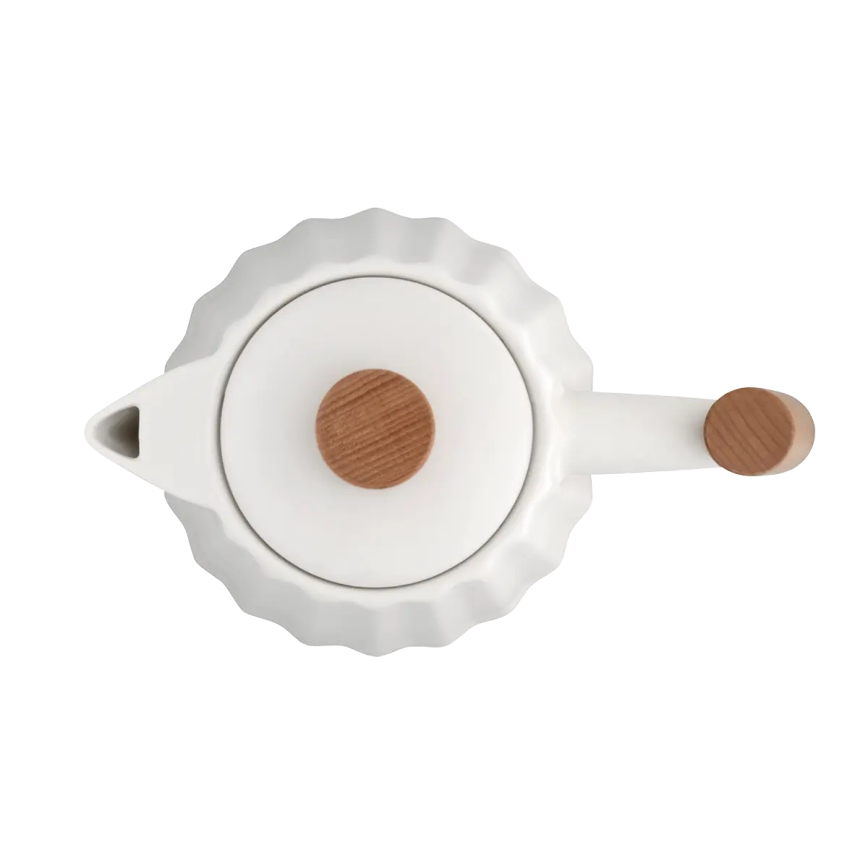 Concept RK0090 - Bollitore elettrico 1,5 l 1500 W/230 V bianco/effetto legno/ceramica