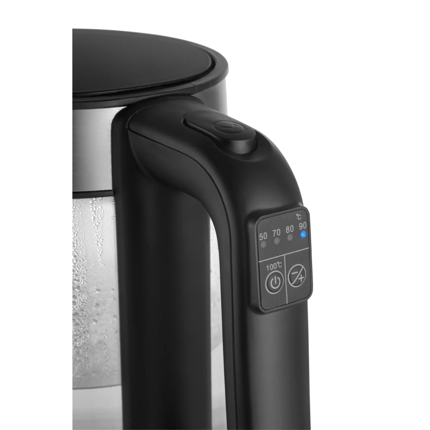 Concept RK4067 - Bollitore elettrico con regolazione della temperatura 1,7 l 2200W/230V acciaio inox