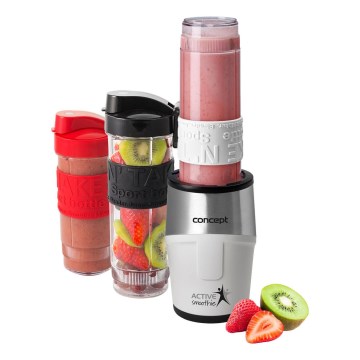 Concept SM3380 - Mixeur à smoothie avec accessoires ACTIVE SMOOTHIE 500W/230V blanc