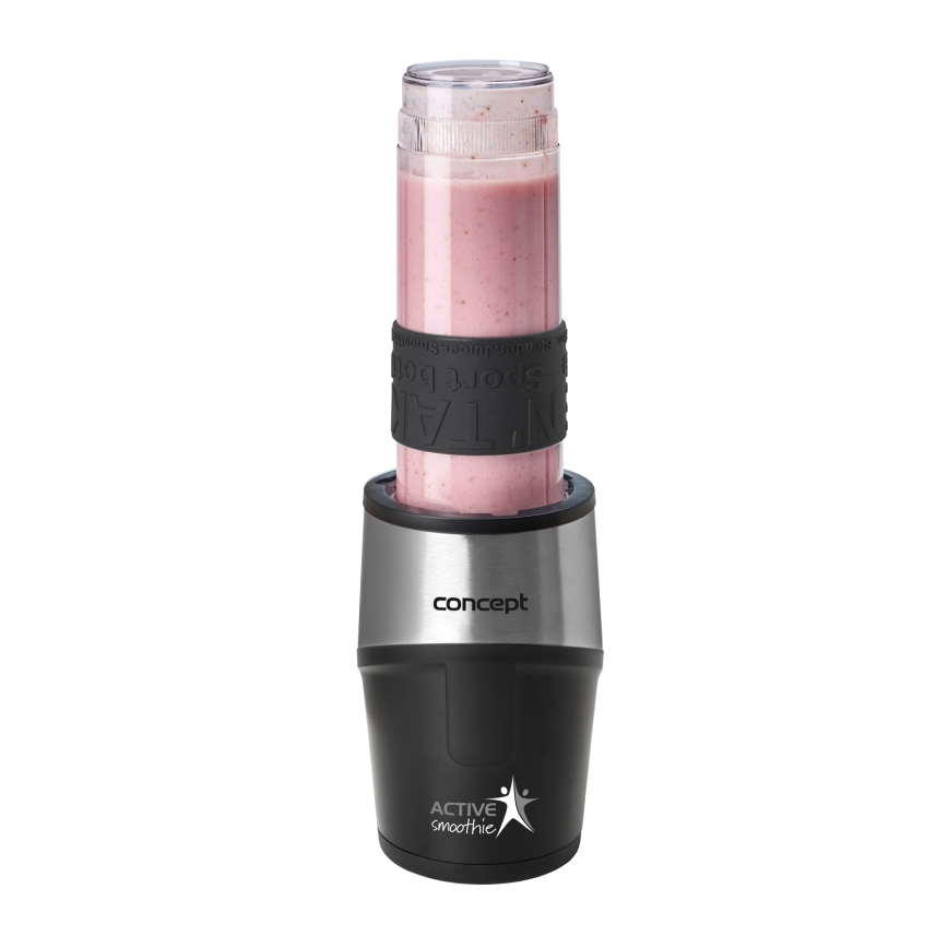 Concept SM3385 - Frullatore con accessori ACTIVE SMOOTHIE 500W/230V nero
