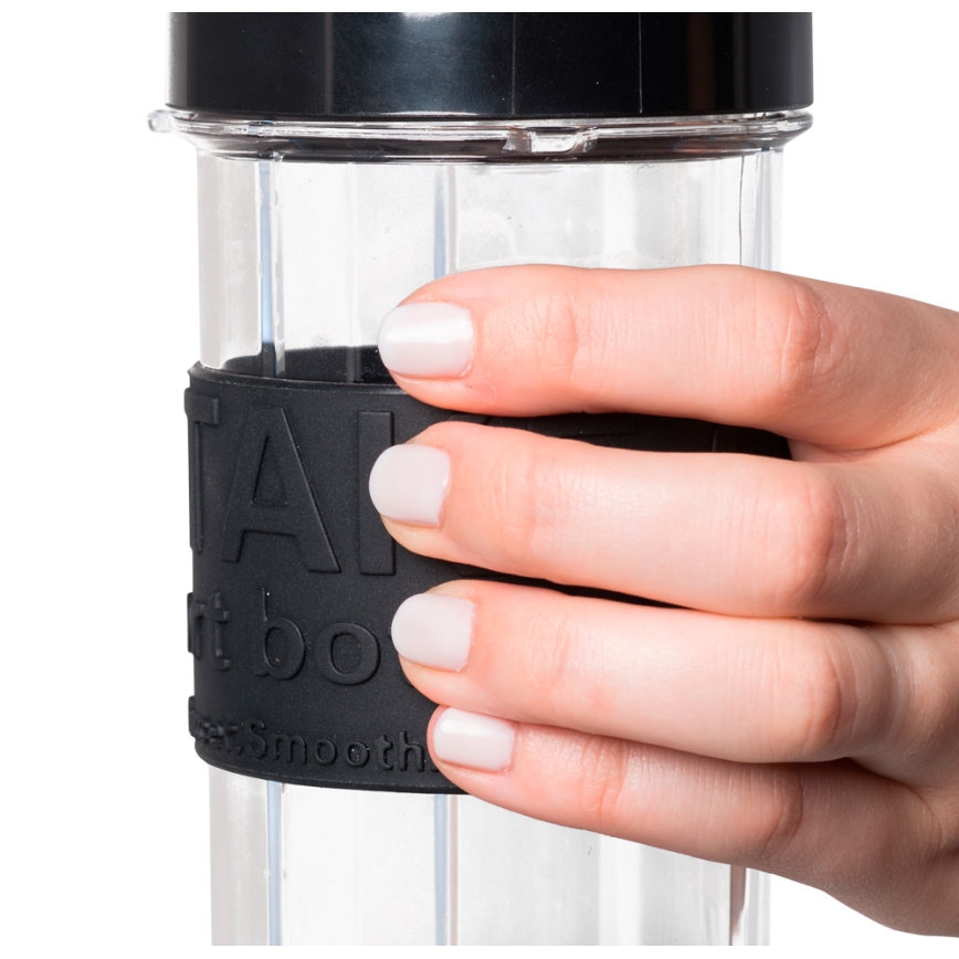 Concept SM3385 - Frullatore con accessori ACTIVE SMOOTHIE 500W/230V nero