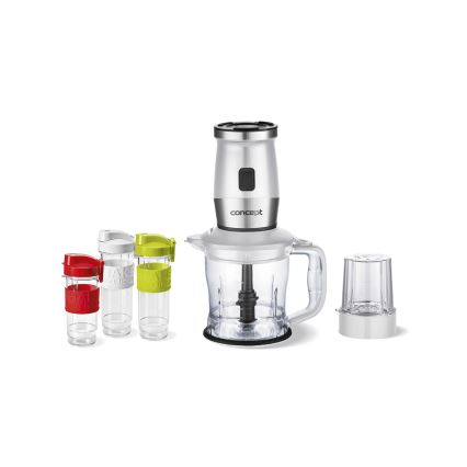 Concept SM3391 - Frullatore con accessori 700W/230V bianco