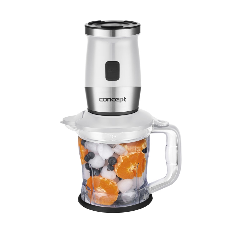 Concept SM3391 - Frullatore con accessori 700W/230V bianco