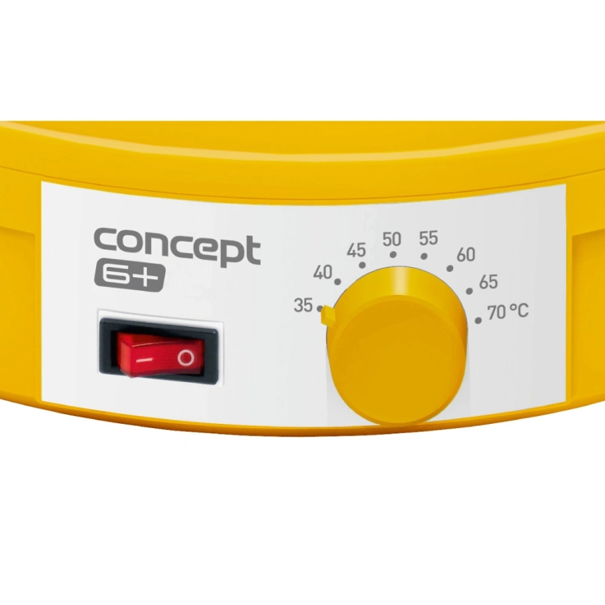 Concept SO1015 - Dörrautomat 245W/230V gelb