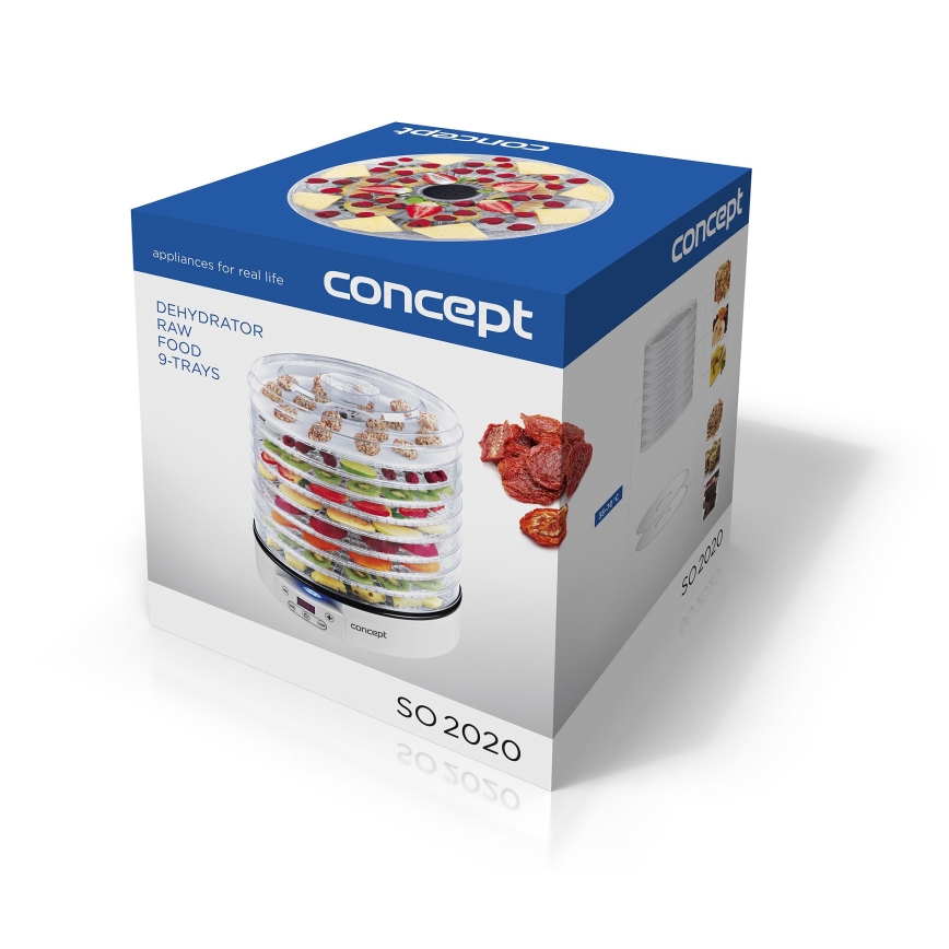 Concept SO2020 - Dörrgerät 500W/230V weiß