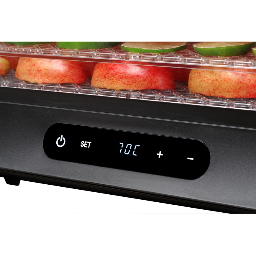 Concept SO2042 - Essiccatore per alimenti 500W/230V nero + stampo in silicone