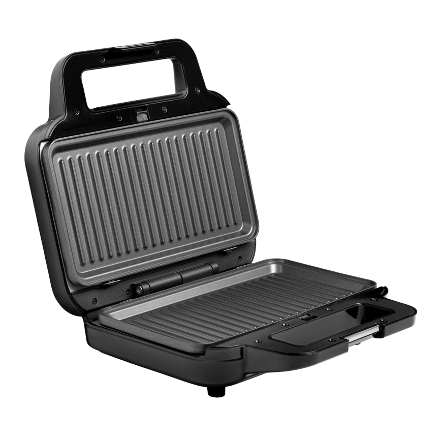 Concept SV3070 - Macchina per i panini XXL 4in1 900W/230V nero/acciaio inossidabile