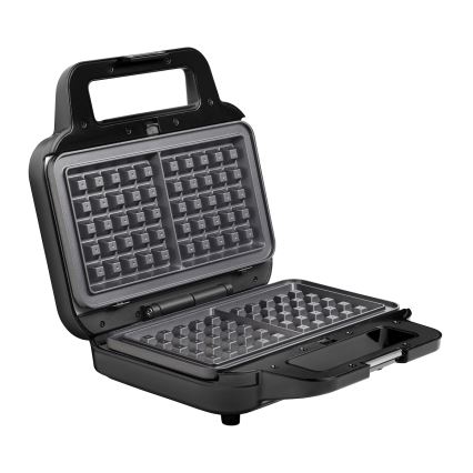 Concept SV3070 - Macchina per i panini XXL 4in1 900W/230V nero/acciaio inossidabile