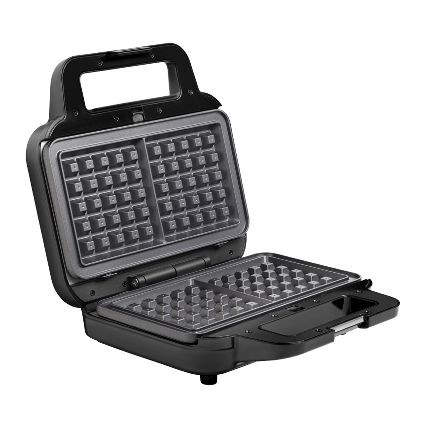 Concept SV3070 - Macchina per i panini XXL 4in1 900W/230V nero/acciaio inossidabile